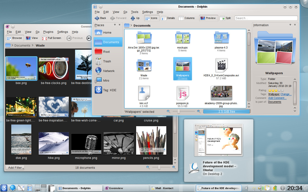 "Pulpit KDE 4.4"